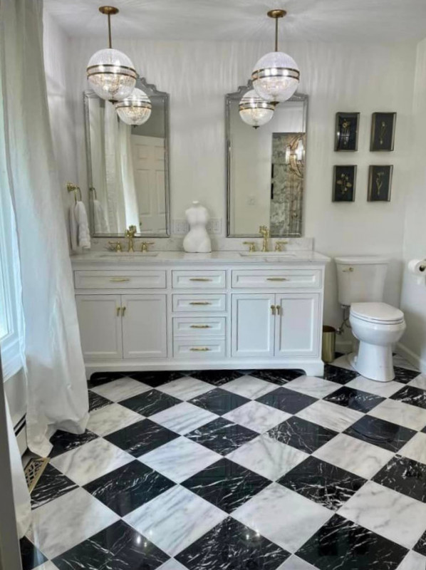 Classical Bathroom Remodel